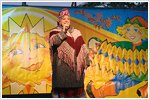 Празднование Широкой Масленицы в поселке Кратово
