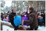 Празднование Широкой Масленицы в поселке Кратово