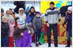 Празднование Широкой Масленицы в поселке Кратово