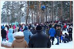 Празднование Широкой Масленицы в поселке Кратово