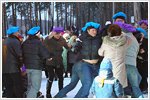 Празднование Широкой Масленицы в поселке Кратово