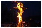 Празднование Широкой Масленицы в поселке Кратово