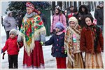 Празднование Нового года и Рождества. Фотограф: В.Захаров.