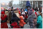 Празднование Нового года и Рождества. Фотограф: В.Захаров.