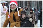 Празднование Нового года и Рождества. Фотограф: В.Захаров.