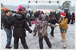 Празднование Нового года и Рождества. Фотограф: В.Захаров.