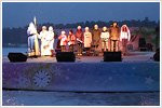 Празднование Нового года и Рождества. Фотограф: В.Захаров.