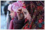 Празднование Нового года и Рождества. Фотограф: В.Захаров.