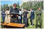 Посещение учениками 10 класса МОУ №28 г/п Кратово в/ч 16660