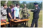 Посещение учениками 10 класса МОУ №28 г/п Кратово в/ч 16660