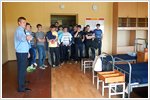 Посещение учениками 10 класса МОУ №28 г/п Кратово в/ч 16660