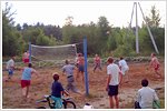 Встреча по волейболу между командами д.Захарово и д.Донино